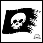 Autocollant Drapeau Pirate