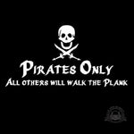 Sticker Pirate Only