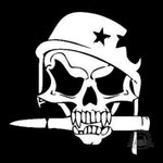 Sticker Skull Militaire