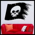 Autocollant Drapeau Pirate