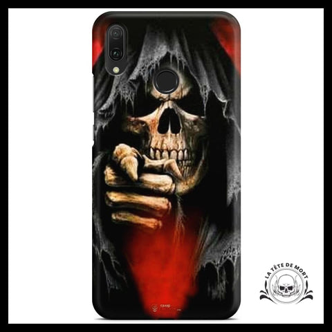Coque Squelette Rouge (Huawei)