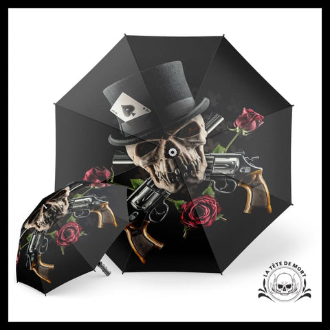 Parapluie Tête de Mort As De Pique