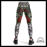 Legging Fleuri Femme