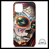 Coque Tête de Mort Femme Mexicaine (iPhone)