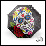 Parapluie Tête de Mort Mexicaine