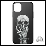 Coque Squelette Noir Et Blanc (iPhone)