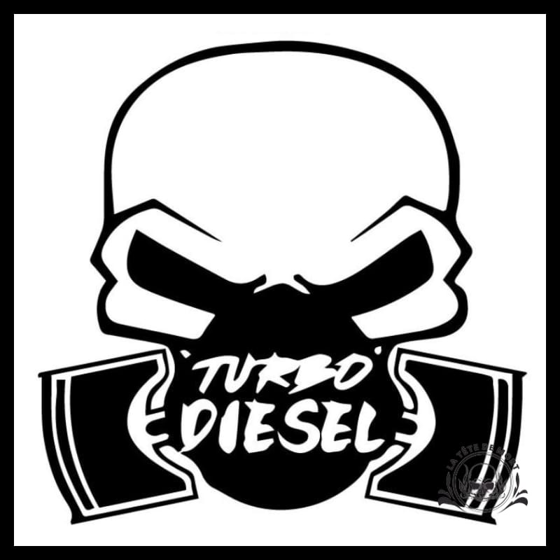 Sticker Turbo | La Tête de Mort