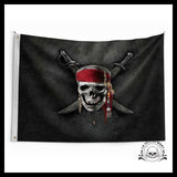 Drapeau Crâne Pirate