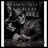 Drapeau Tête de Mort Poker