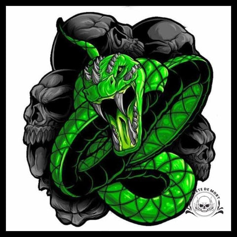 Sticker Serpent Vert
