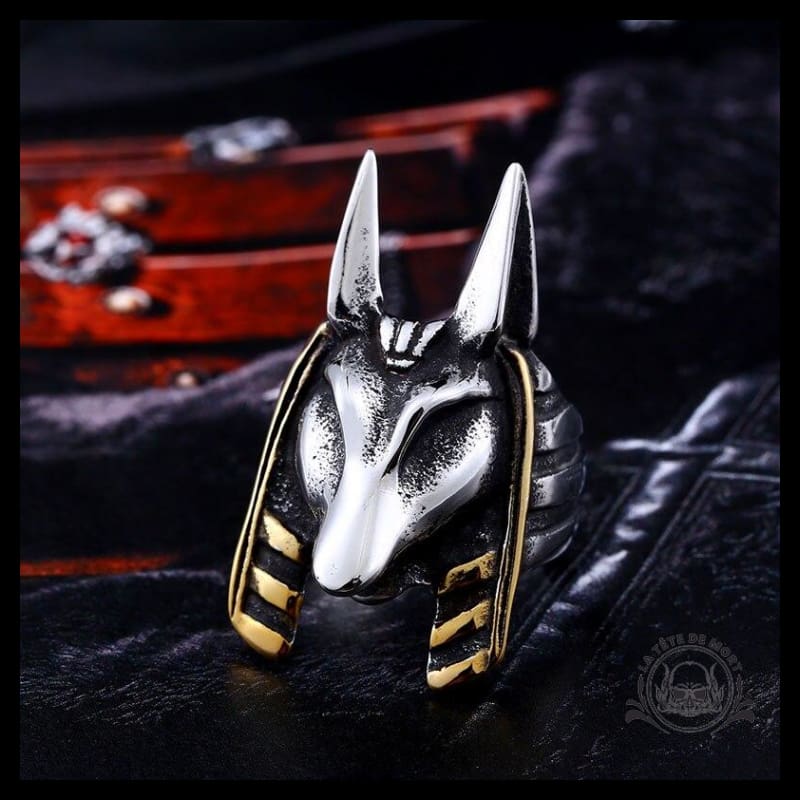 Bague Anubis La T te de Mort