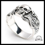 Bague Serpent Homme (Argent)