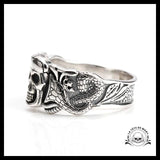 Bague Serpent Homme (Argent)