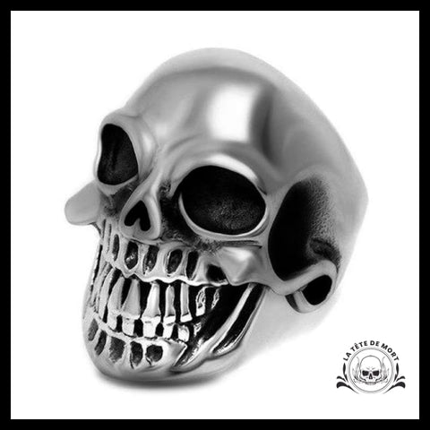 Bague Happy Skull (Acier)