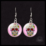 Boucles d’Oreilles Crâne Mexicain