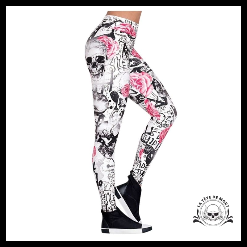 Legging crossfit 2024 tete de mort