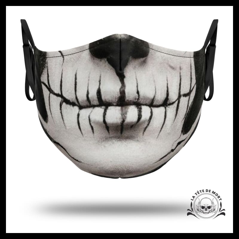 MASQUE POUR BOUCHE ADULTE TETE DE MORT