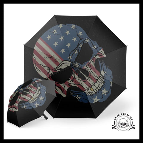 Parapluie Tête de Mort Américaine
