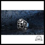 Bague Serpent Strass (Acier)