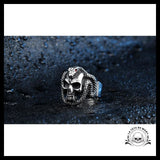 Bague Serpent Strass (Acier)