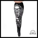 Legging Tête de Mort Lion