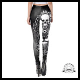 Legging Tête de Mort Lion