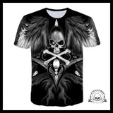 T-Shirt Squelette De La Mort