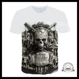 T-Shirt Squelette De La Mort