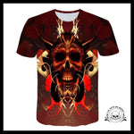 T-Shirt Squelette De La Mort