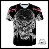 T-Shirt Squelette De La Mort