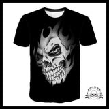 T-Shirt Squelette De La Mort