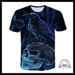 T-Shirt Squelette De La Mort