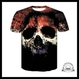 T-Shirt Tête de Mort Homme