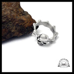 Bague Skull Rock (Acier)