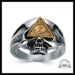 Bague Homme Illuminati (Acier)