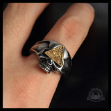 Bague Homme Illuminati (Acier)