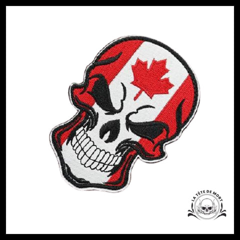 Écusson Crâne Canada