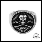 Bague Secte Macabre (Acier)