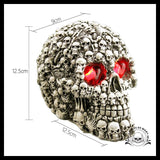 Sculpture Tête de Mort Crâne Ossuaire