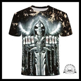 T-shirt Tête de Mort Excalibur
