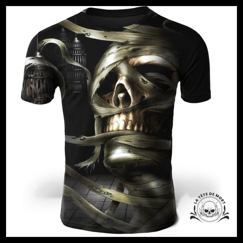 T-Shirt Crâne Momifié