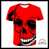 T-shirt Tête de Mort Red Skull