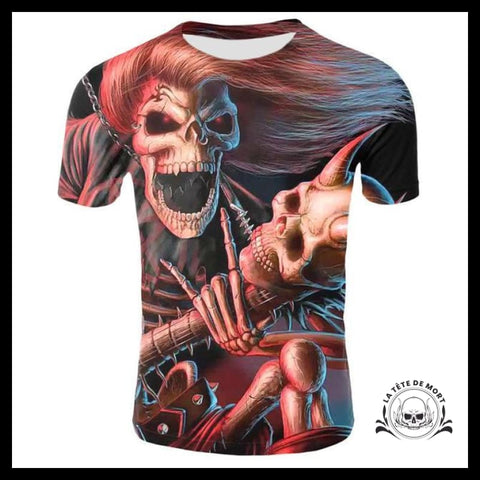 T-shirt Rockeur Satanique