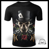 T-Shirt Crâne Pistolet